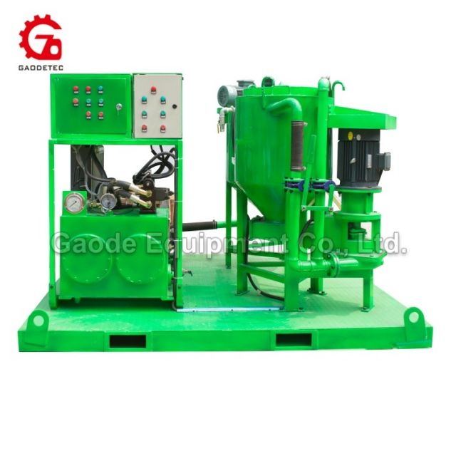Gaodetec GGP200/300/100PI-E Continuous Electric Cement Grout Injection Pump Batching Plant for Sale